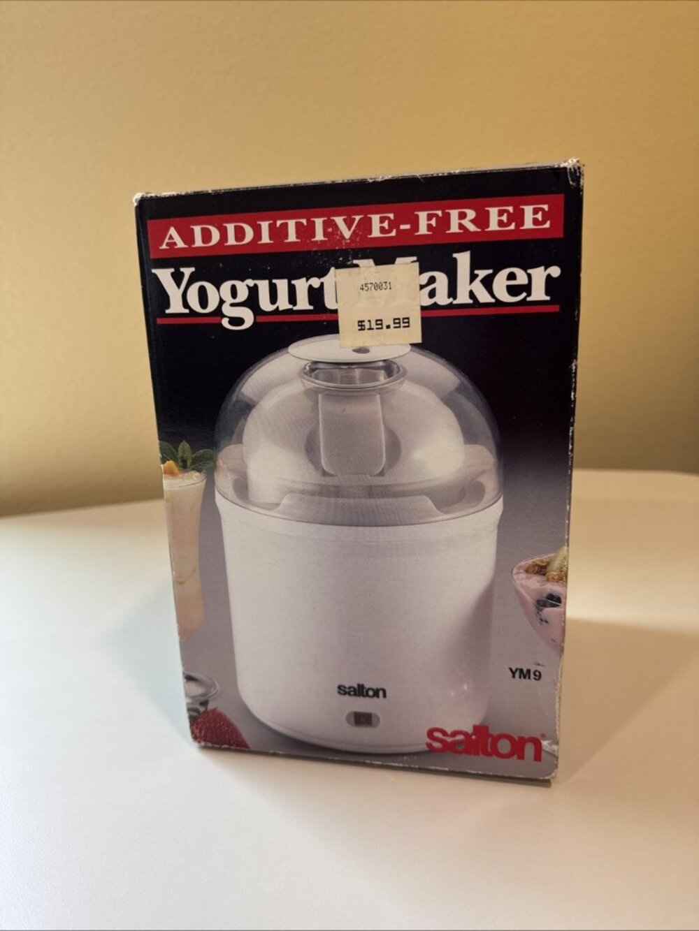 Open Box Vintage Salton Additive Free Yogurt Maker - YM9